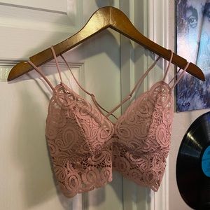 Pink bralette!!